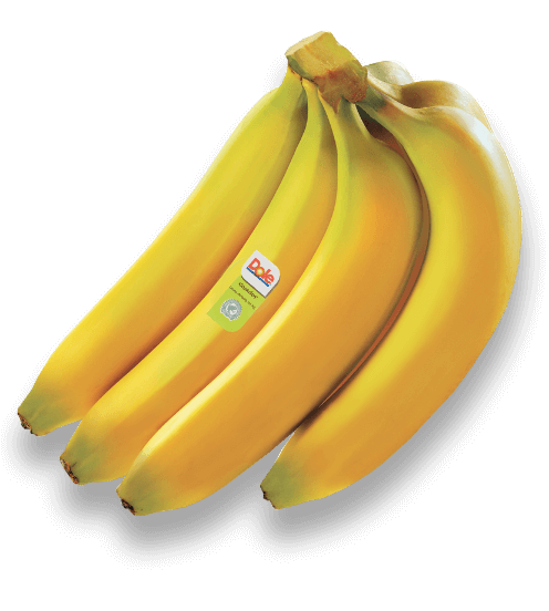 Bunch of Dole bananas