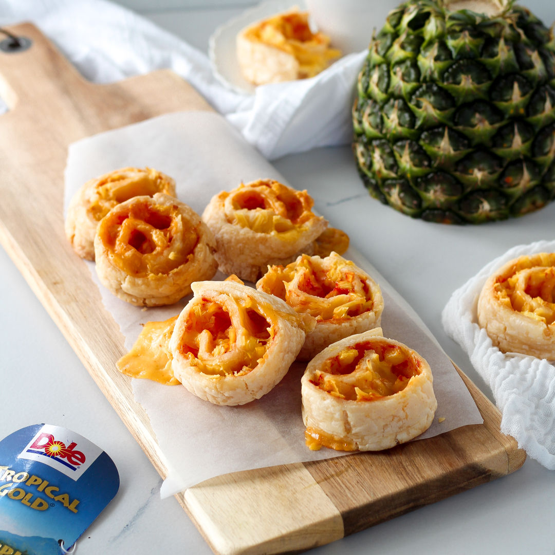 Dole NZ Mini Dole Pineapple and Cheese Scrolls