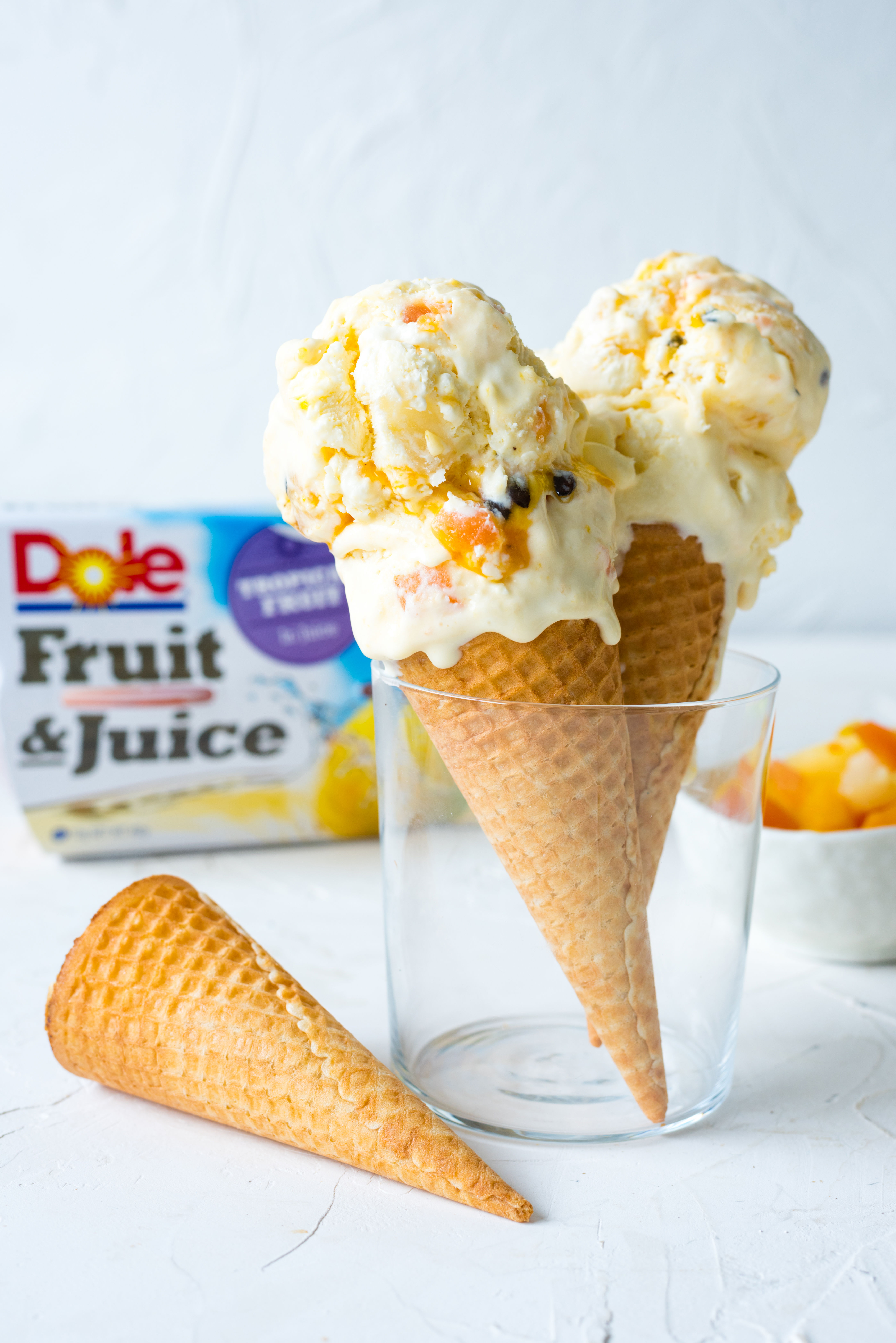 Tropical ice cream discount