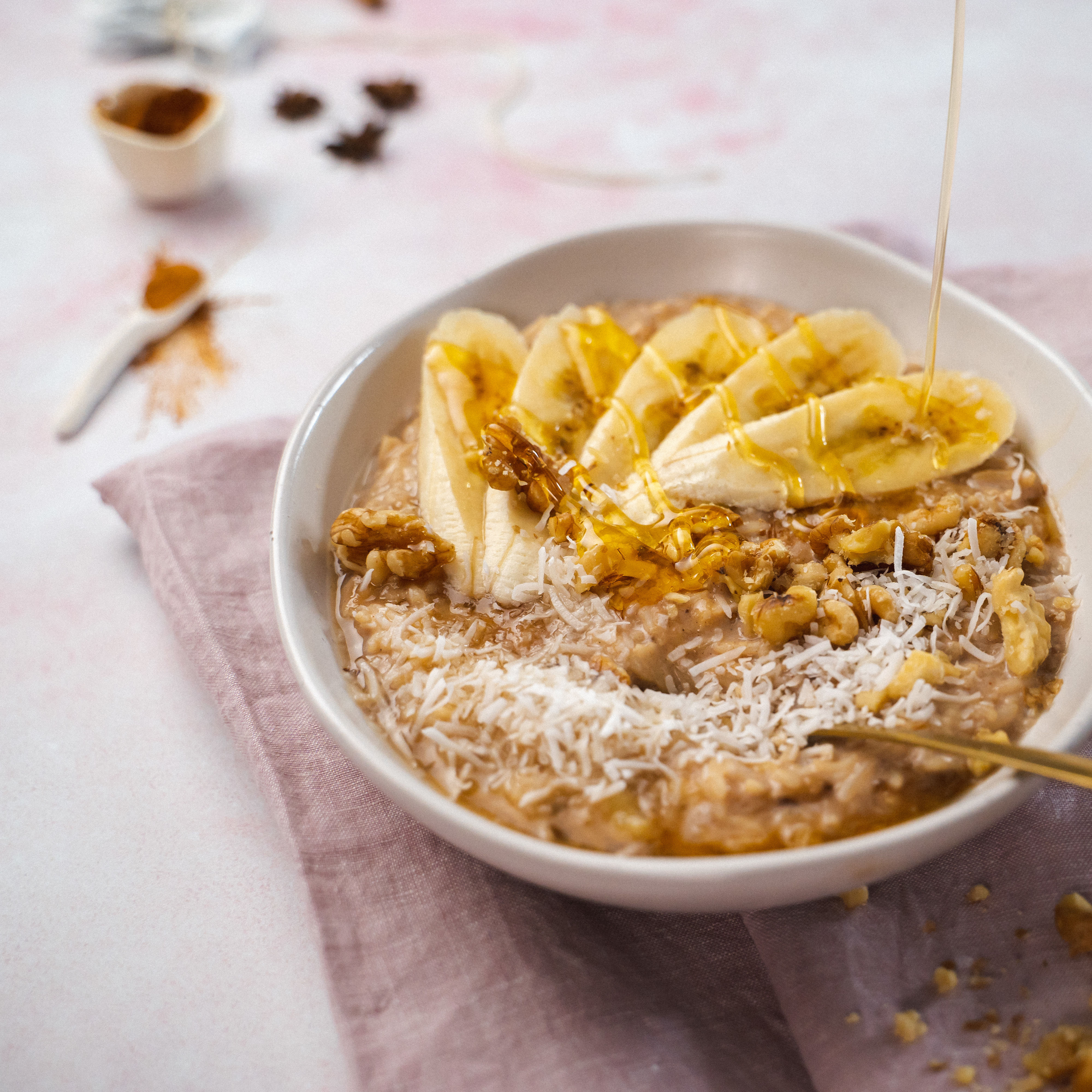 Dole NZ 10minute Spiced Tea & Dole Banana Rice Pudding