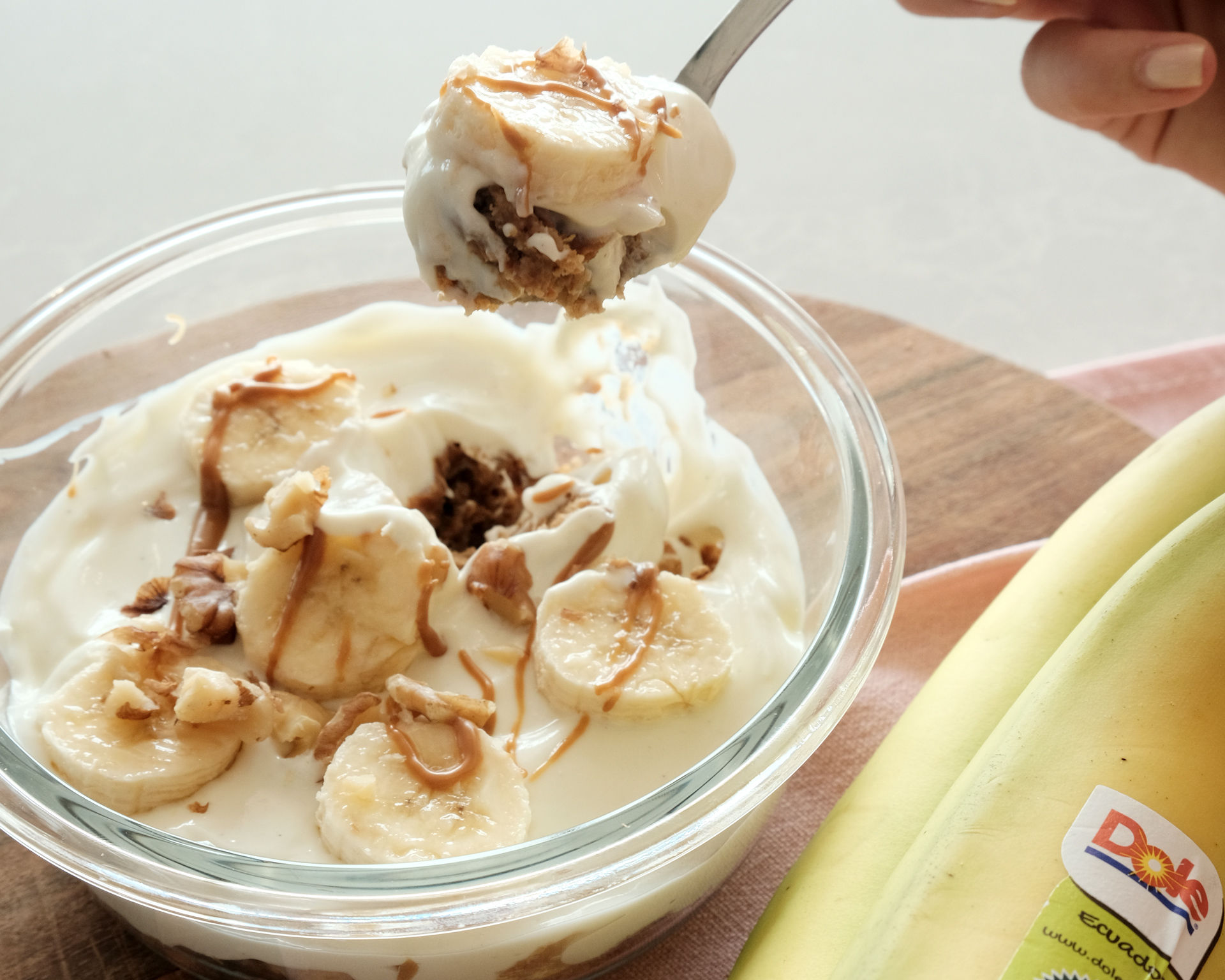 Dole NZ Overnight Banana Biscoff Weetbix