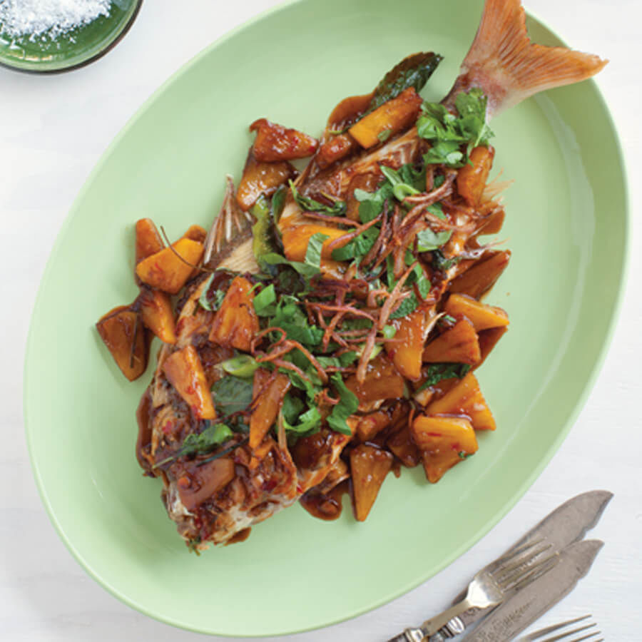 Dole NZ Pineapple Glazed Thaistyle Fish